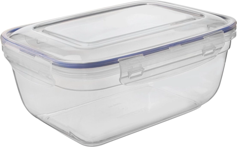 Boîte rectangulaire Prim avec joint 2,3 l