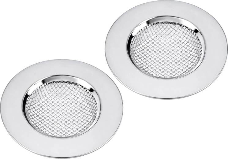 Orion passoires de bonde en acier inoxydable 3,8 et 7,5 cm - 2 pièces