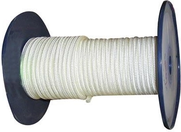 Corde tressée en polyamide sans âme 4 mm blanche 200 m