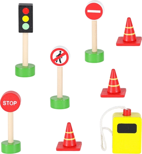 De nombreux accessoires pour apprendre les règles de circulation