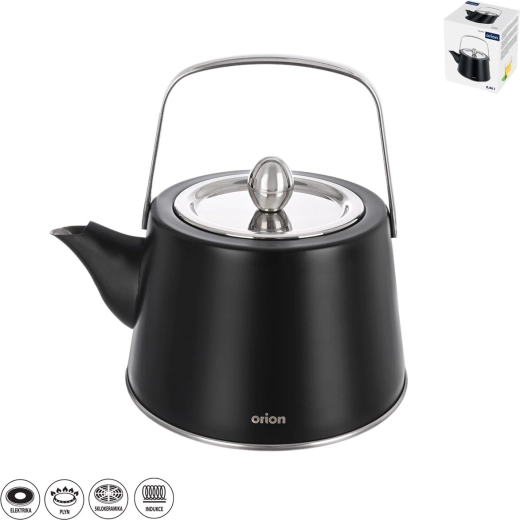 Bouilloire en acier inoxydable BLACK 0,96 l
