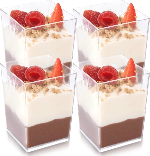 Gobelets pour desserts et rafraîchissements 160 ml, 4 pcs