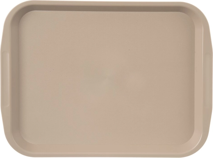 Plateau de service en plastique Latte 35,5 × 26,5 cm