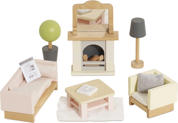 Meubles en bois pour maison de poupées – salon Daisylane Le Toy Van