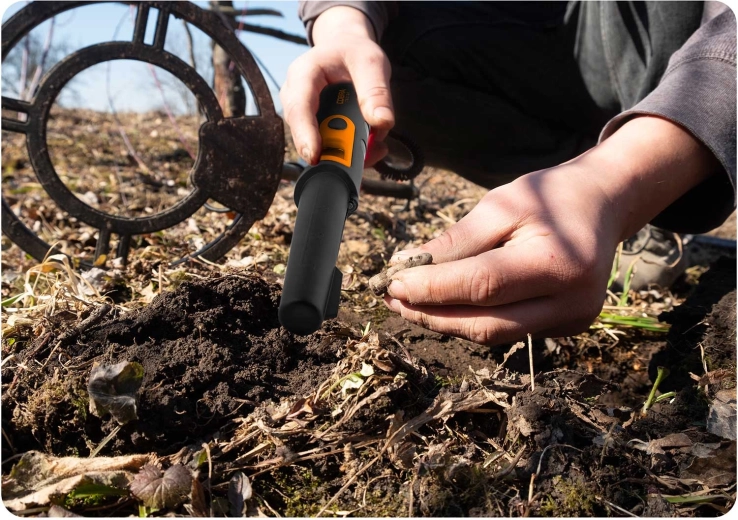Étanchéité IPX8 pour la recherche dans l’eau et la boue