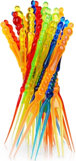 Fourchettes à amuse-bouche 10,5 cm, 25 pcs