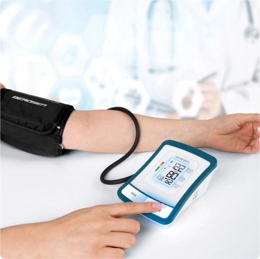 Un seul bouton pour une mesure rapide