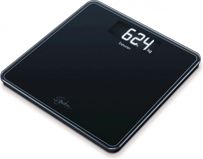 Balance personnelle en verre Beurer SignatureLine GS 400 noire
