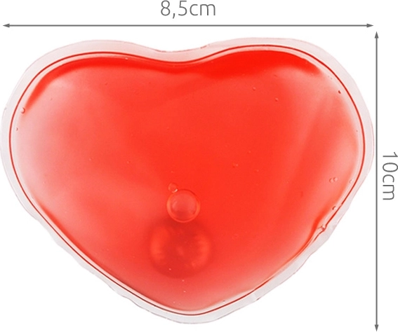 Chauffe-mains réutilisable Malatec en forme de cœur - 1 pièce