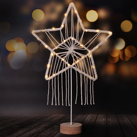 35 LED à lumière blanc chaud