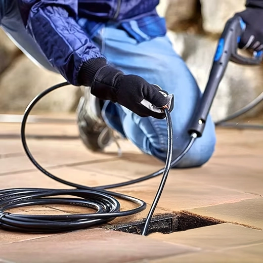 Portée flexible de 15 m pour un nettoyage facile