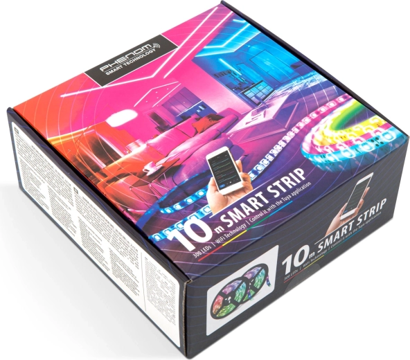 Scènes colorées et maison intelligente