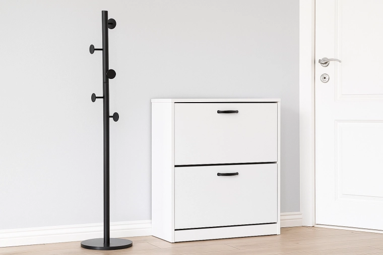 Plusieurs crochets pour un rangement ordonné