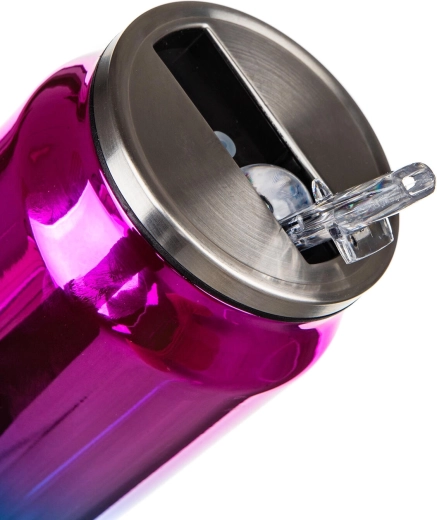 Couvercle pratique avec paille et joint d’étanchéité