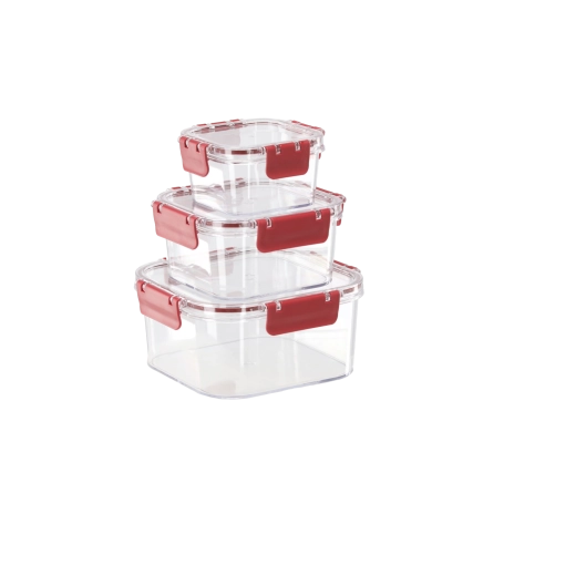 Couvercles hermétiques avec verrous anti‑fuite