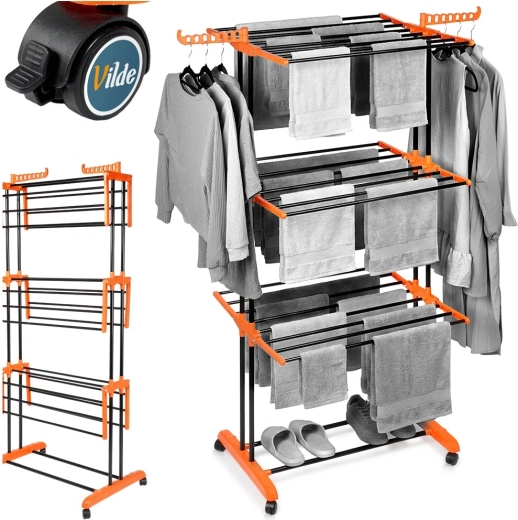 Mobilité et sécurité grâce à 4 roulettes avec frein