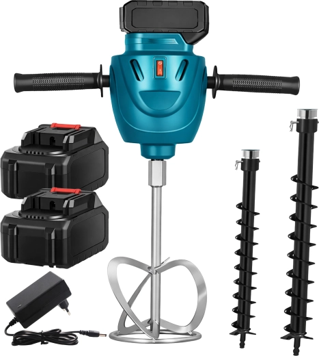 Universel 2 en 1 : mélangeur et tarière