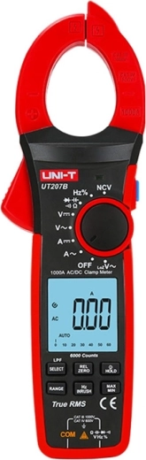 Pince ampèremétrique numérique Uni-T True RMS UT207B