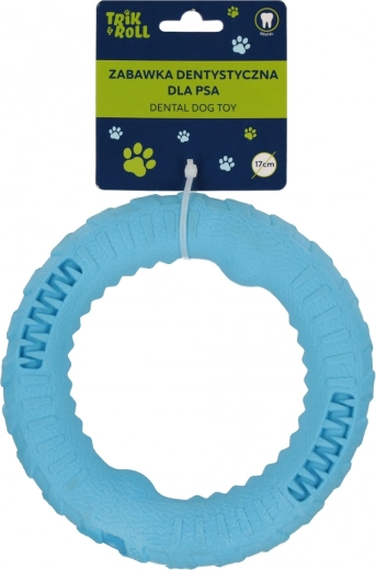 Jouet dentaire bleu pour chien