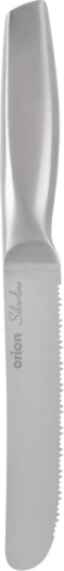 Couteau à sandwich Orion en acier inoxydable avec lame dentelée Silverline 10 cm
