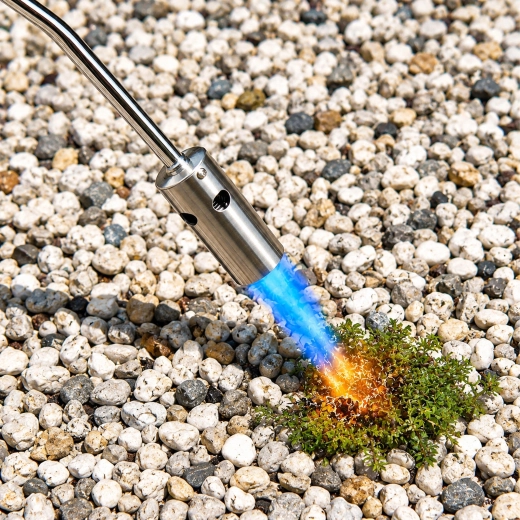 Désherbage thermique efficace sans produits chimiques