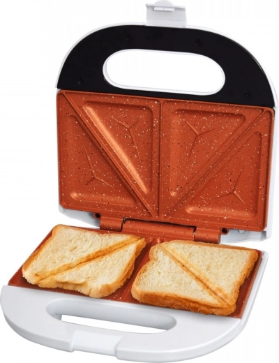 Préparation rapide de deux sandwiches en même temps