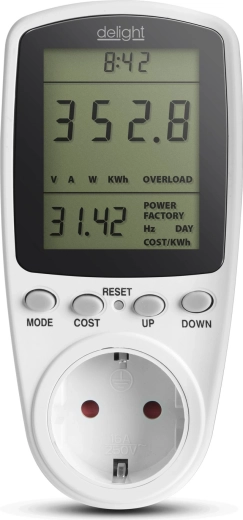 Compteur de consommation électrique avec calcul des coûts