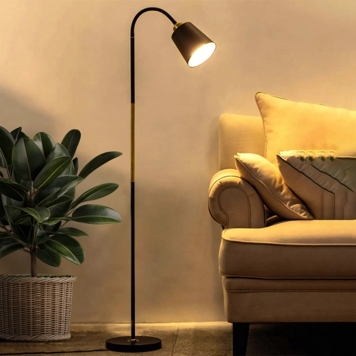 Lumière réglable grâce au bras flexible