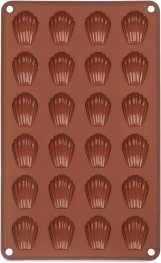 Moule en silicone pour biscuits et pralines en forme de coquillages