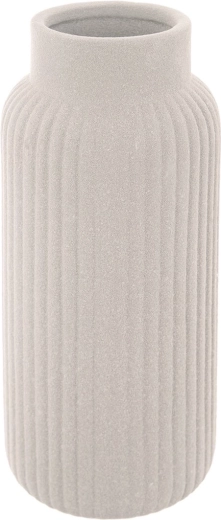 Vase en porcelaine crème 24,5 cm