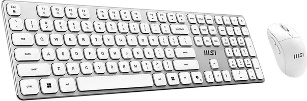 Clavier complet avec interrupteurs à ciseaux silencieux