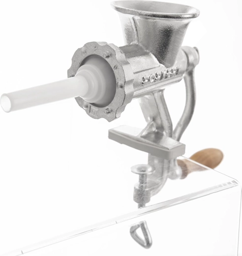 Utilisation compatible avec un hachoir à viande manuel
