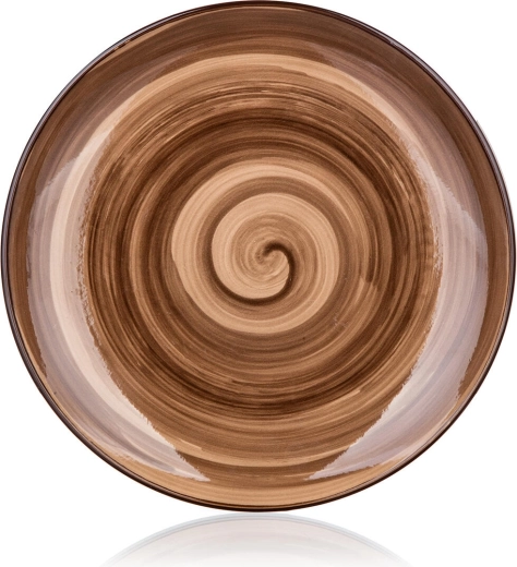 Diamètre pratique de 21,5 cm pour desserts et entrées