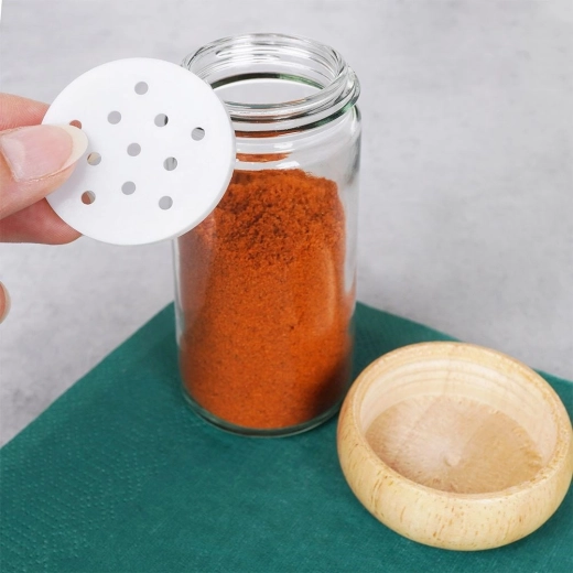 Tamis amovible pour un saupoudrage précis