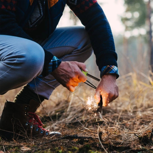 Étincelles puissantes jusqu’à 3 500 °C