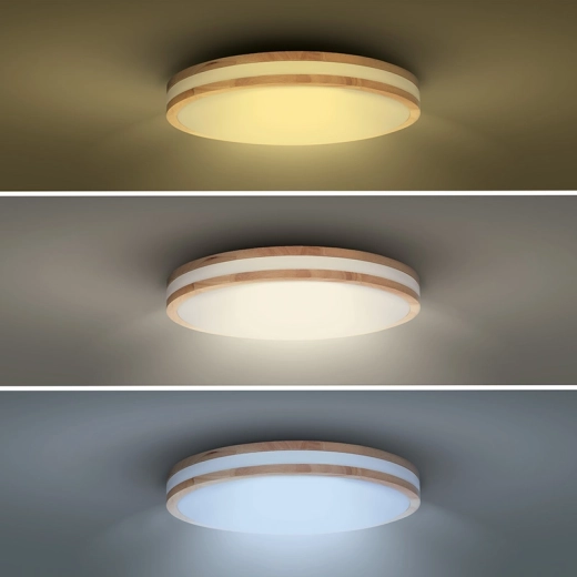 Température de couleur réglable 3000–6500 K