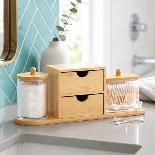 2 tiroirs pour petits accessoires