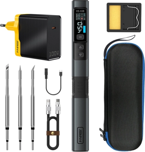 Kit complet incluant des pannes et un étui