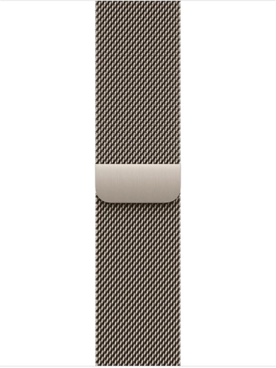 Bracelet milanais de couleur naturelle pour boîtier de 40 mm