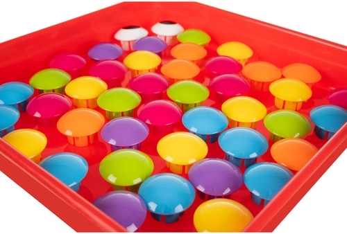 45 boutons colorés pour développer la motricité