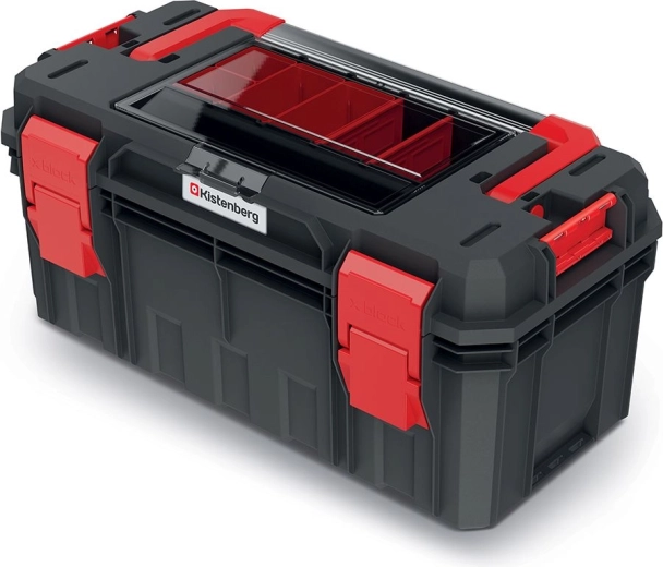 Kistenberg S Block Alu Log valise à outils 550 × 280 × 264 mm avec organiseur et IP55