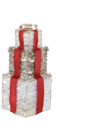 Motif impressionnant de trois cadeaux