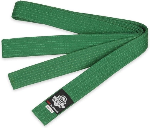 Ceinture verte pour kimono DBX Bushido OBI – 280 cm