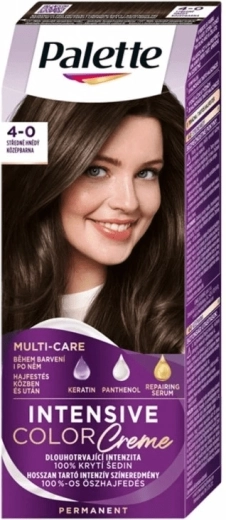 Palette Intensive Color Creme 4-0 châtain moyen 50 ml