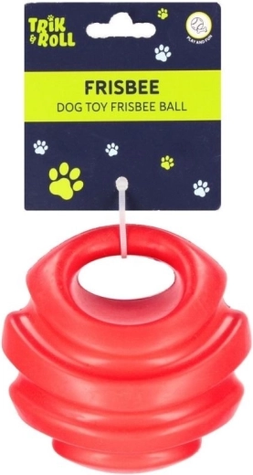 Frisbee rouge pour chien