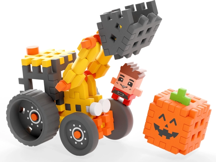 Bras mobile et grandes roues