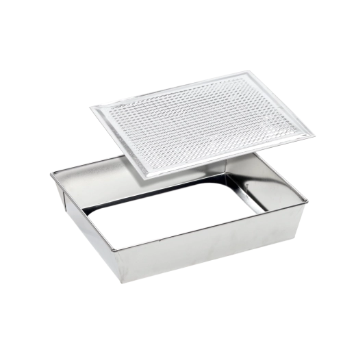 Moule rectangulaire à pâtisserie avec fond amovible 28 × 23,5 × 6 cm