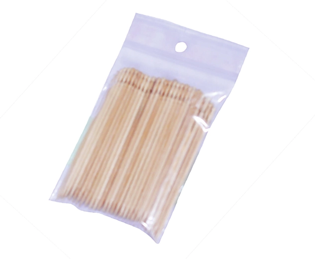 Piques décoratives en bois 6,5 cm (100 pcs)