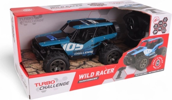 Voiture RC Turbo Challenge Wild Racer 1:18