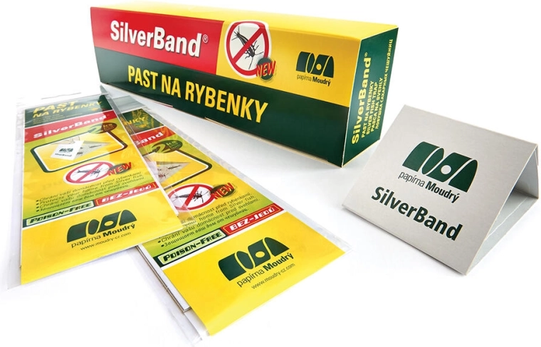 Piège à poissons d’argent SilverBand – bande adhésive contre les poissons d’argent